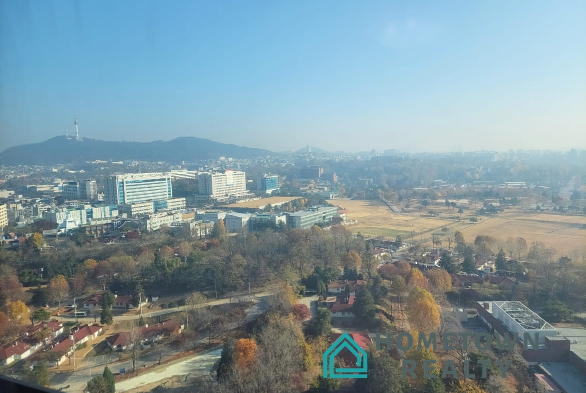 Yongsan family park from the windows