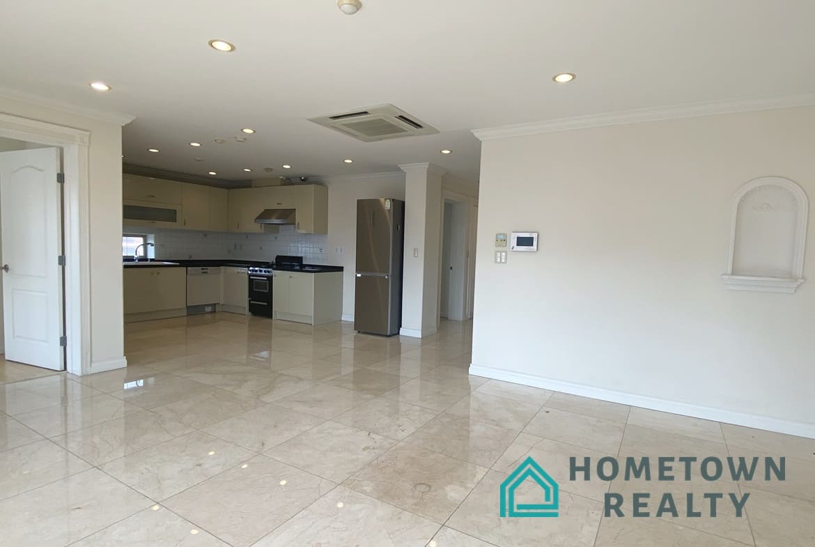 kitchen from living room