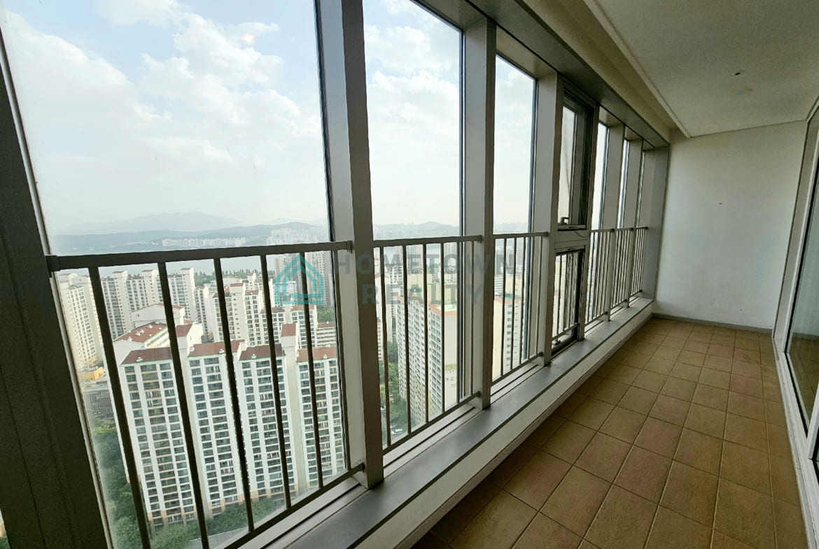 Balcony in the livingroom