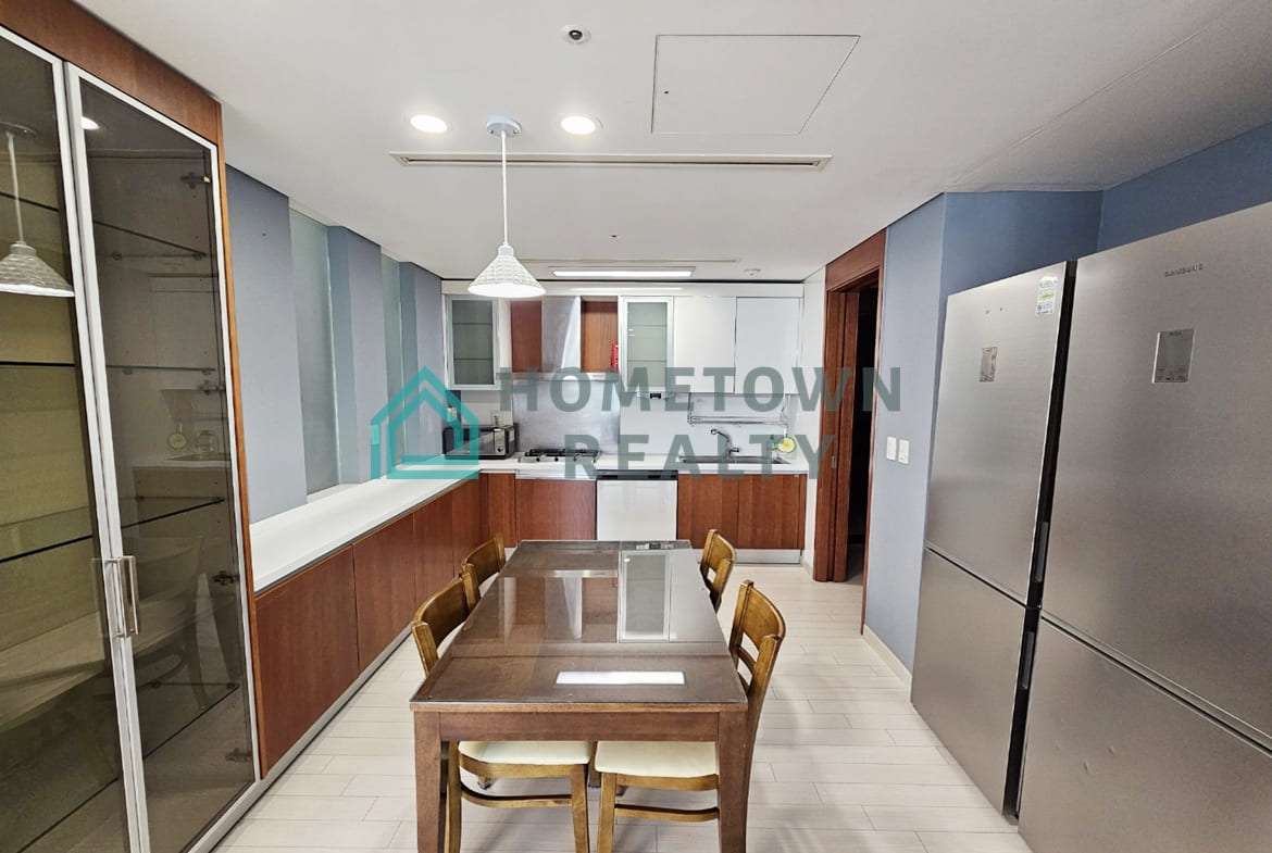 Dining and kitchen