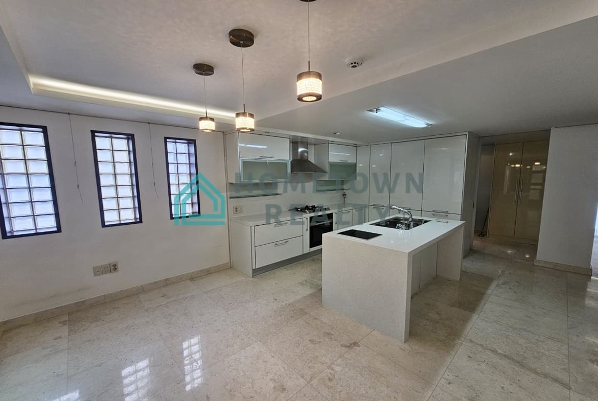 Dining and kitchen